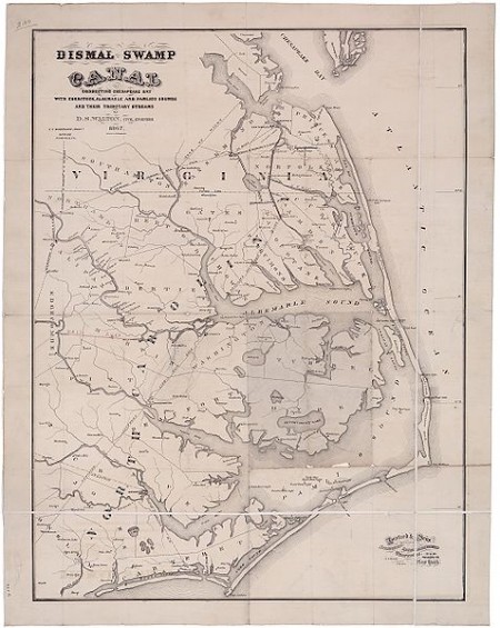 Map of the Swamp, 1867