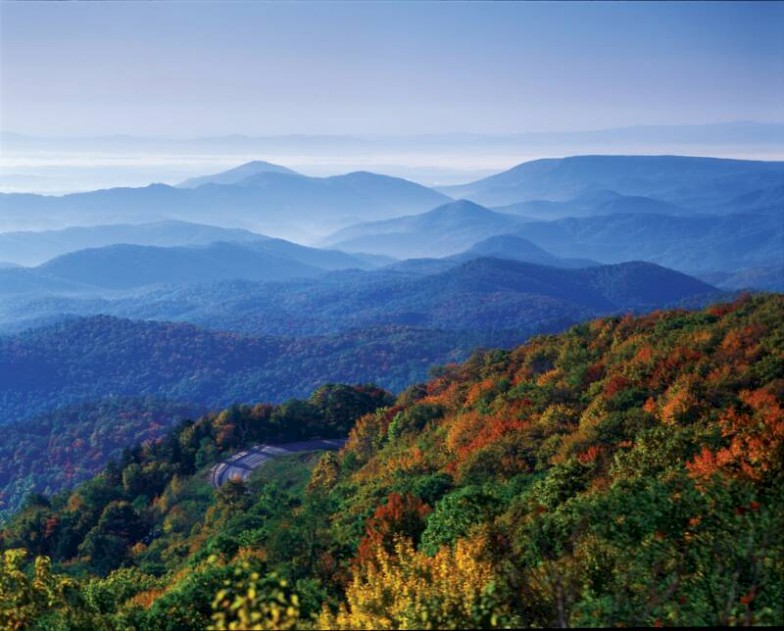 The Blue Ridge Mountains