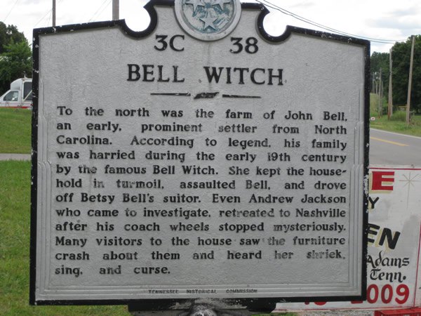 Spirits that haunted amoung us - Bell Witch Tennessee
