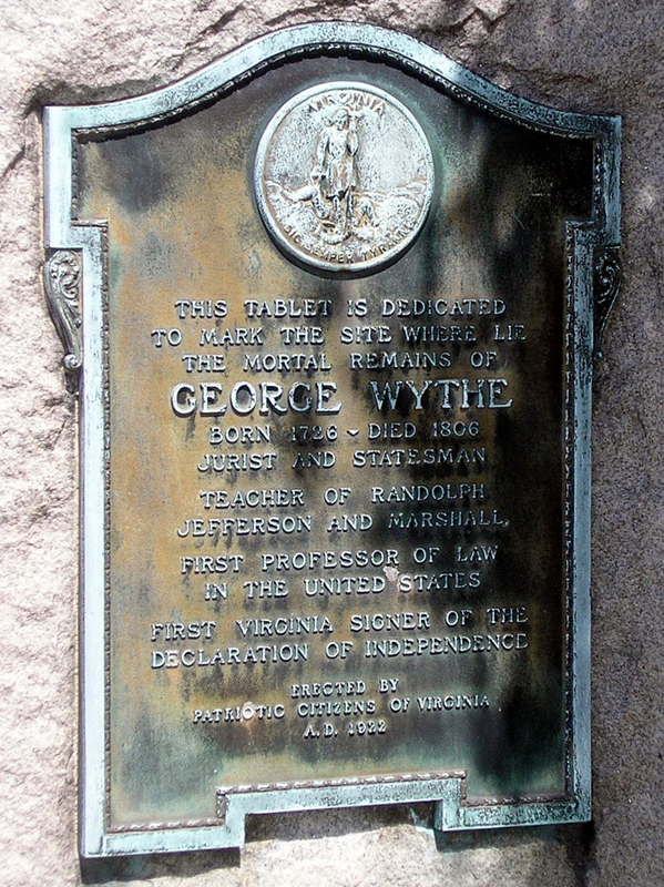 George Wythe Grave