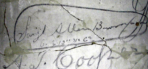 Signature of J.E.B. Stuart.