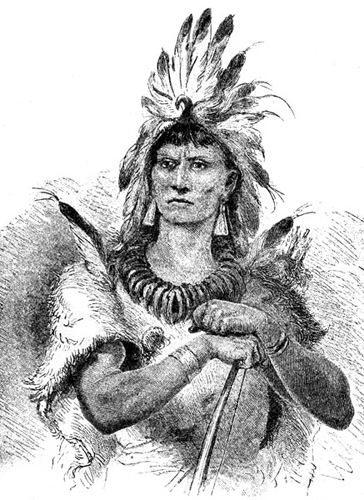 The impressive Chief Powhatan.