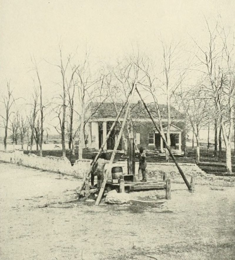 The Spotsylvania Court House, 1864.