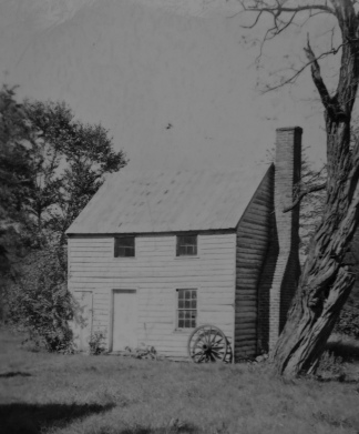 The plantation's slave quarters.