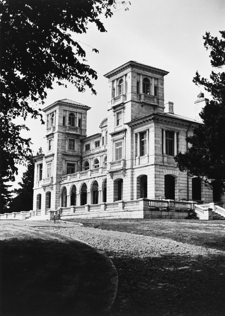 Swannanoa Palace was made from the best Italian marble.