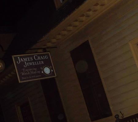 Orbs seen in photo on a Colonial Ghost Tour