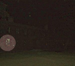 Strange object caught in photo