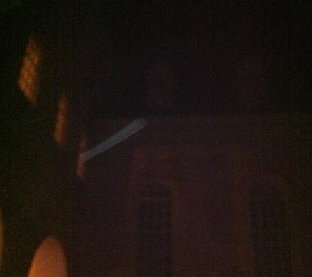 Something caught on camera at a Colonial Ghost Tour