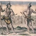 Painting of Powhatan Natives