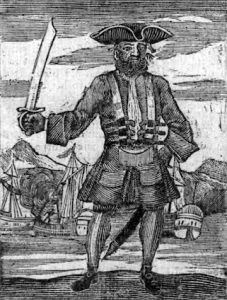 Edward Teach also known as the famous Pirate - Blackbeard