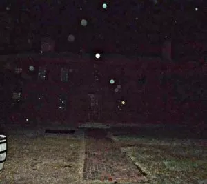 Strange glowing objects caught on camera in Haunted Colonial Williamsburg, Virginia