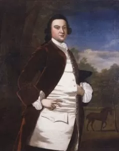 Painting of William Byrd III, one of the ghost of Westover PlantationII